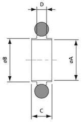 Meshed Centering Ring with O'Ring