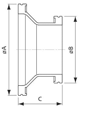 Conical Reducer Vacuum Fitting – Ezzivision